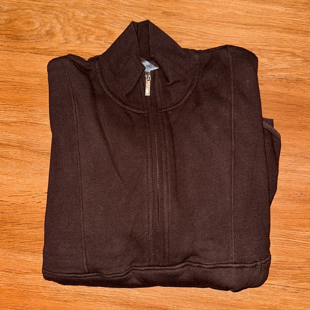 Youngla Oversized Throwback Pullover Quarter Zip … - image 2